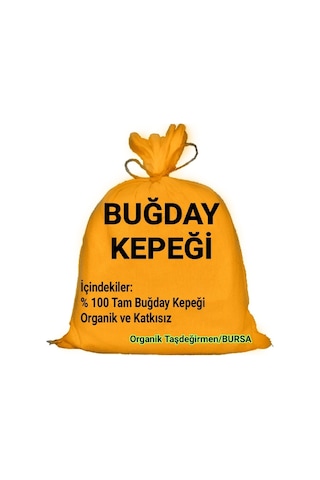 750 Gr Buğday Kepeği Doğal Katkısız Lifli Buğday Kepeği