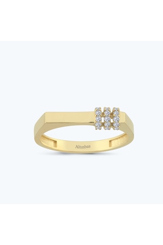 Altınbaş Altın Taşlı Yüzük Ayz00490-y-25842 Çok Renkli