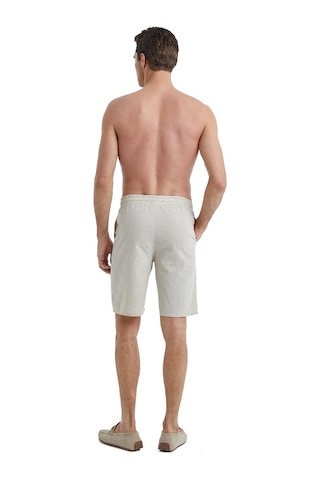 Blackspade Erkek Keten Şort 40460 - Krem