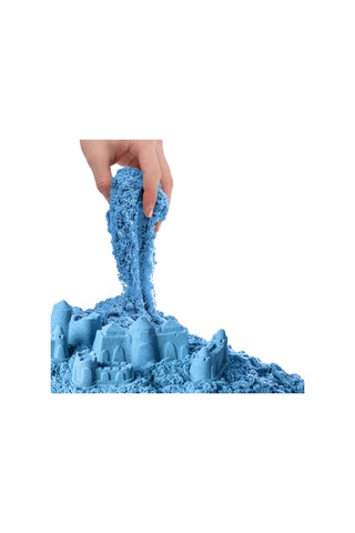 03691 Dede. Aksesuarlı Mavi Kinetik Oyun Kumu 1000 Gr
