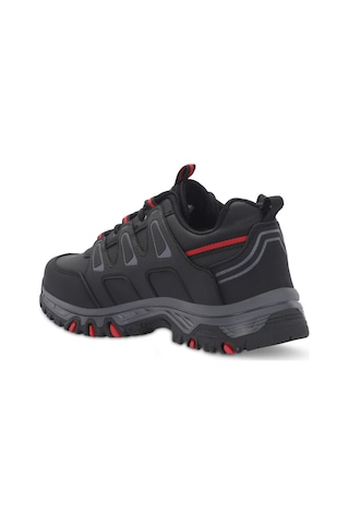 Slazenger GANA I Erkek Outdoor Ayakkabı - Siyah - Kırmızı