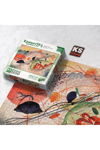 Ks Games 1500 Parça Aquarell No 6 Puzzle