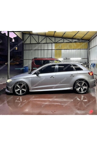 Audi A3 8v Hb Yan Marşpiyel Seti Aero Sağ-sol Sportback 2013 Ve Sonrası Uyumlu