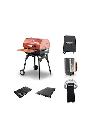 Guruss CG-050 Kömürlü Barbekü Mangal Tam Set