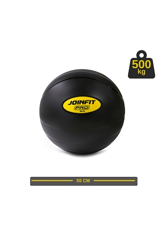 Joınfıt Pro Anti-burst Yoga Ve Pilates Topu Siyah 55 Cm