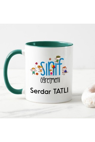 Kişiye Özel Erkek Sınıf Öğretmeni Kupa Bardak Ha10