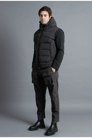 Isaora Hybrıt Down Jacket Erkek Dark Grey Jacket M23j7008-fw23-drg Gri