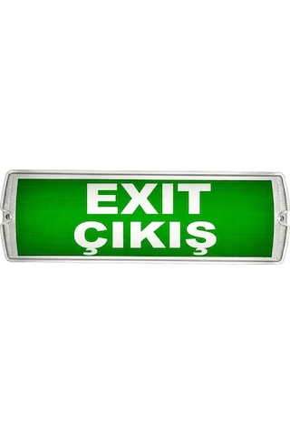 Sg227-e6 Ledli Acil Aydınlatma Armatürü Exit Çıkış Cb967