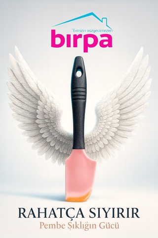 Soft Grip Silikon Spatula Paslanmaz Çelik