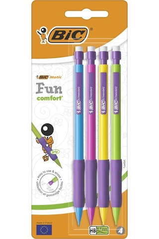 Bic Matic Fun Versatil Uçlu Kalem 4'lü Blister