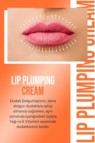 New Well Lip Plumping Sun Orange Dudak Dolgunlaştırıcı Krem 5 ML