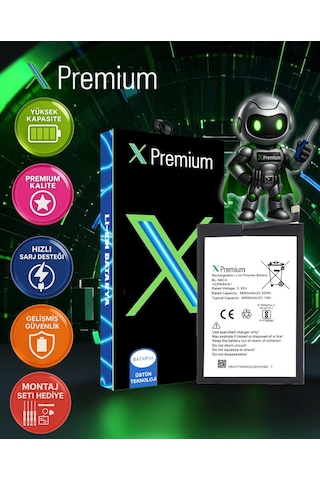 Xpremium İnfinix Smart 7 Uyumlu Batarya Pil Süper Yüksek Kalite 6000 Mah Bl-58cx