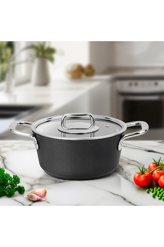 Aryıldız Atlanta Black Tencere 24 Cm Renkli