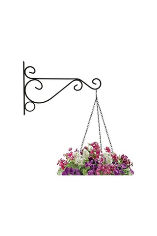 Beyaz Metal Demir Duvar Askı Aparatı Sanat Bitki Tutucu Askı Kancası Ev Bahçe Dekor S