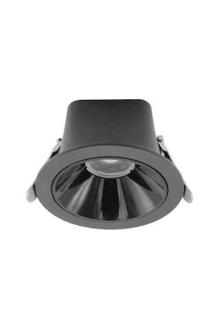 Ld700 S840 Siyah Sabit Led Spot 4000k