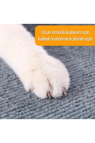 Beylini Kedi Tırmalama Halısı Yapışkanlı Koruyucu Mat 40 x 100 CM