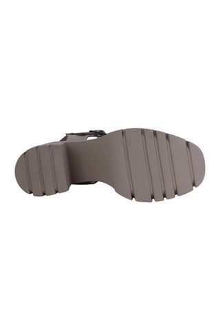 Albishoes Albini 26y10883 Hakiki Deri Topuklu Kadın Sandalet Vizon