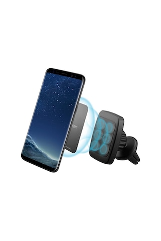 Spigen Kuel H12 Tüm Cihazlara Uyumlu Manyetik Araç Tutucu Premium A201 Black