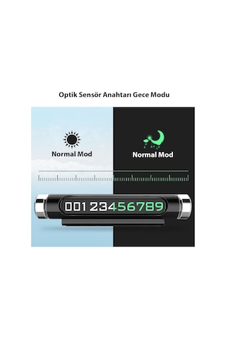 Dailytech Araba Araç Park Numaratör Telefon Numarası Yazma