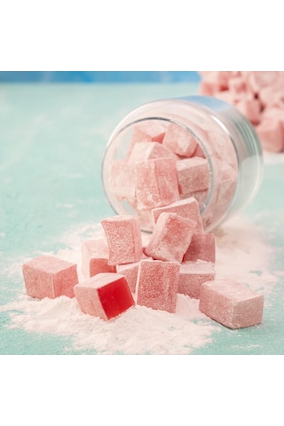 Lokum Atölyesi Gül Aromalı Dökme Lokum 500 G