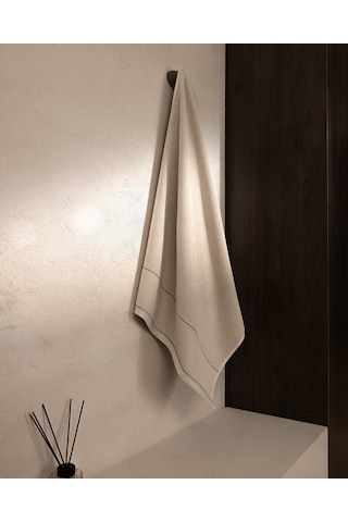 Madame Coco Genevieve %100 Pamuk Banyo Havlusu - Bej - 70x140 Cm 8684427342770 Çok Renkli