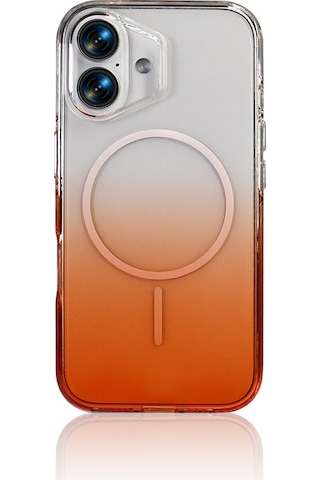 Apple, Uyumlu iPhone 16 Kılıf M-safe Şarj Özellikli Zore Septik Silikon Kapak Pembe