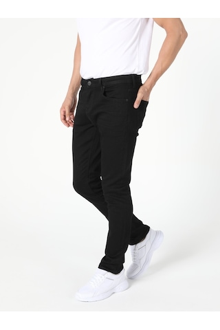 Colin's 044 Karl Düşük Bel Düz Paça Straight Fit Siyah Erkek Jean Pantolon CL1031096_q1.v1_DN06270
