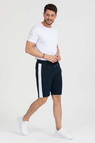 Twenty3 Erkek Basic Şerit Detaylı Cepli Şort 001