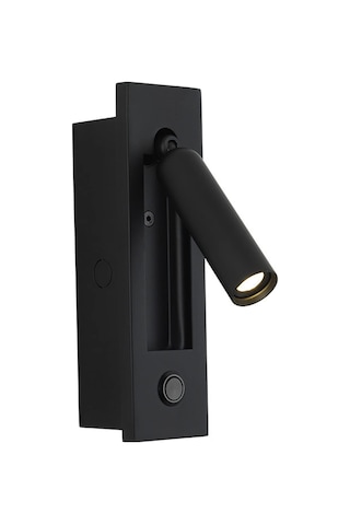 Yaozixa Oda Odası Okuma Işıklı Duvar Lambası - Esnek Kollü, Göz Koruyucu Yumuşak Işık, Ayarı Uygun Led Aydınlatma Siyah