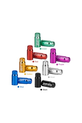 Yunboo Alüminyum Presta Valf Kapağı Bisiklet Dağ Yolu防尘防 轻量耐用 Siyah 1 Çift