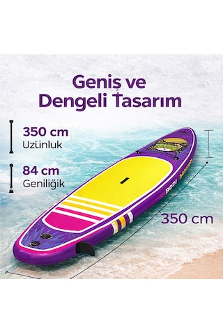 Paddle Board Sup Vr Cat Edition Bodi Cyber Şişme Stand 350x84x15cm Full Set Hediyeli