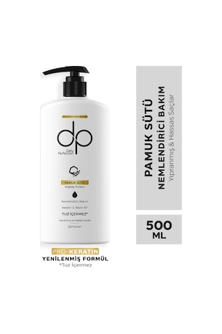Dp Daily Perfection Şampuan Pamuk Sütü 500 ML & Saç Kremi Hindistan Cevizi 500 ML