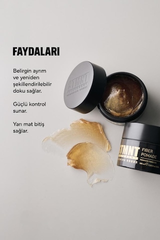 Stmnt Yarı Mat Güçlü Tutuş Esnek Lifli Saç Pomadı 100ml