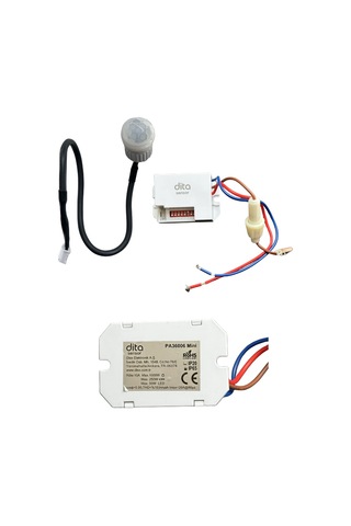 Dita Pa36006 Mini Kızılötesi / Pır Sıva Altı 360 Varlık Sensörü