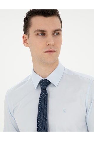 Pierre Cardin Erkek Açık Mavi Gömlek Basic 50286102-vr003 Açık Mavi