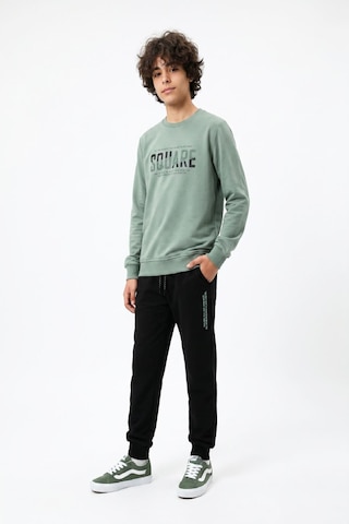 Modanino Erkek Çocuk Eşofman Takımı -2 İplik Sweatshirt+pantolon 6-16 Yaş 12771smp Yeşil
