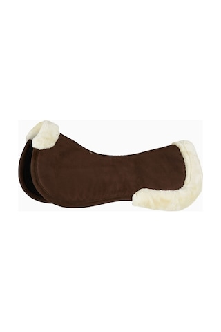 Horze Sahte Kürklü Hafızalı Kö Ük At Eyeri Pedi, Polar Astar & Mikrofiber, Şok Emilimi