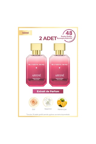 Aryene Blushing Rose Debut Kadın Parfüm 50 Ml 2 Adet Aromatik