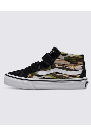 Vans Uy Sk8-mid Reissue V Siyah Yeşil Erkek Çocuk Spor Ayakkabı Karışık