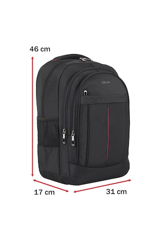 Dada 01 Siyah Laptop Sırt Çantası 15,6 İnç Usb Type-c Şarj Aparatı Darbe Emici Koruma