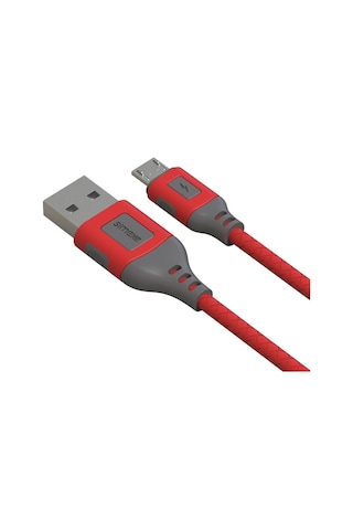 Simex Universal Micro Data Kablosu Spk-09 Flexi 1mt Kirmizi