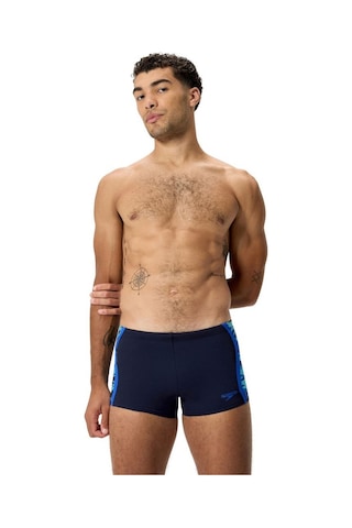 Speedo Hyperboom Splice Aquashort Erkek Yüzücü Mayosu Lacivert