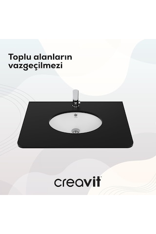 Creavit Tezgah Altı Lavabo 33 43 Cm Beyaz Tp211-00cb00e-0000
