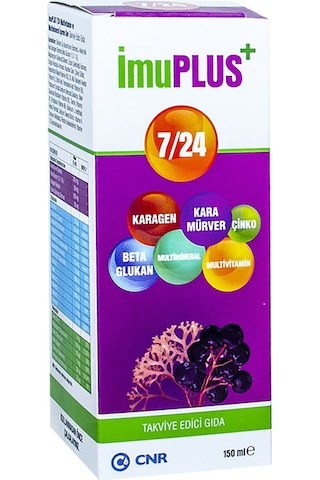 İmuPlus 7/24 Şurup 150 ML