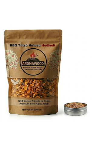 Elma Ağacı Tütsüleme Aroma Talaşı Mangal & Barbekü İçin Yoğun Ve Doğal Aroma