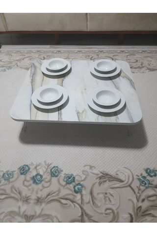 Dikdörtgen Yer Sofrası 60 90 Ahşap