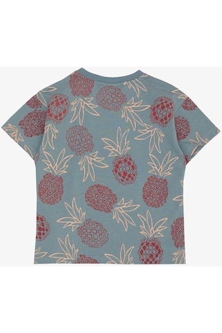 Jack Lions Erkek Çocuk Tişört Ananas Desenli 1.5-5 Yaş İndigo