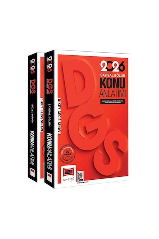 Yargı 2026 Dgs Sayısal Sözel Yetenek Konu Anlatımlı Modüler Set 2 Cilt