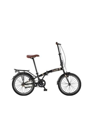 ÜMİT 2034 CUNDA FOLDING KATLANIR BİSİKLET V 20 JANT 6 VİTES SİYAH GOLD