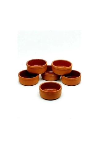 Akıllıelma-tureks Fırında Sütlaç Pişirme Kasesi 6 Lı Set 10 Cm Turuncu